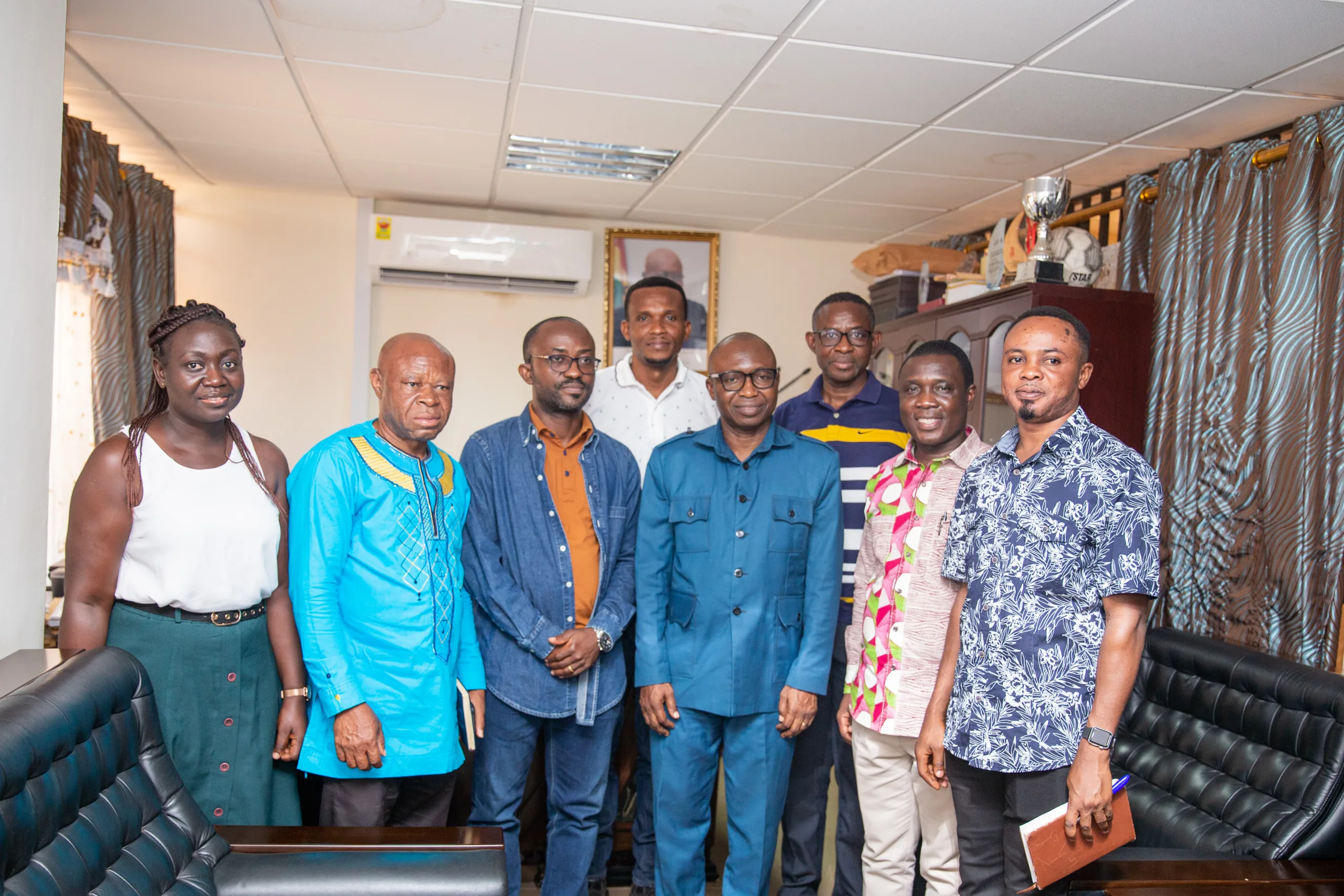 Vice-Chancellor Calls for Partnership with Fisheries Commission to Build Inland Economy, University of Energy and Natural Resources - Sunyani