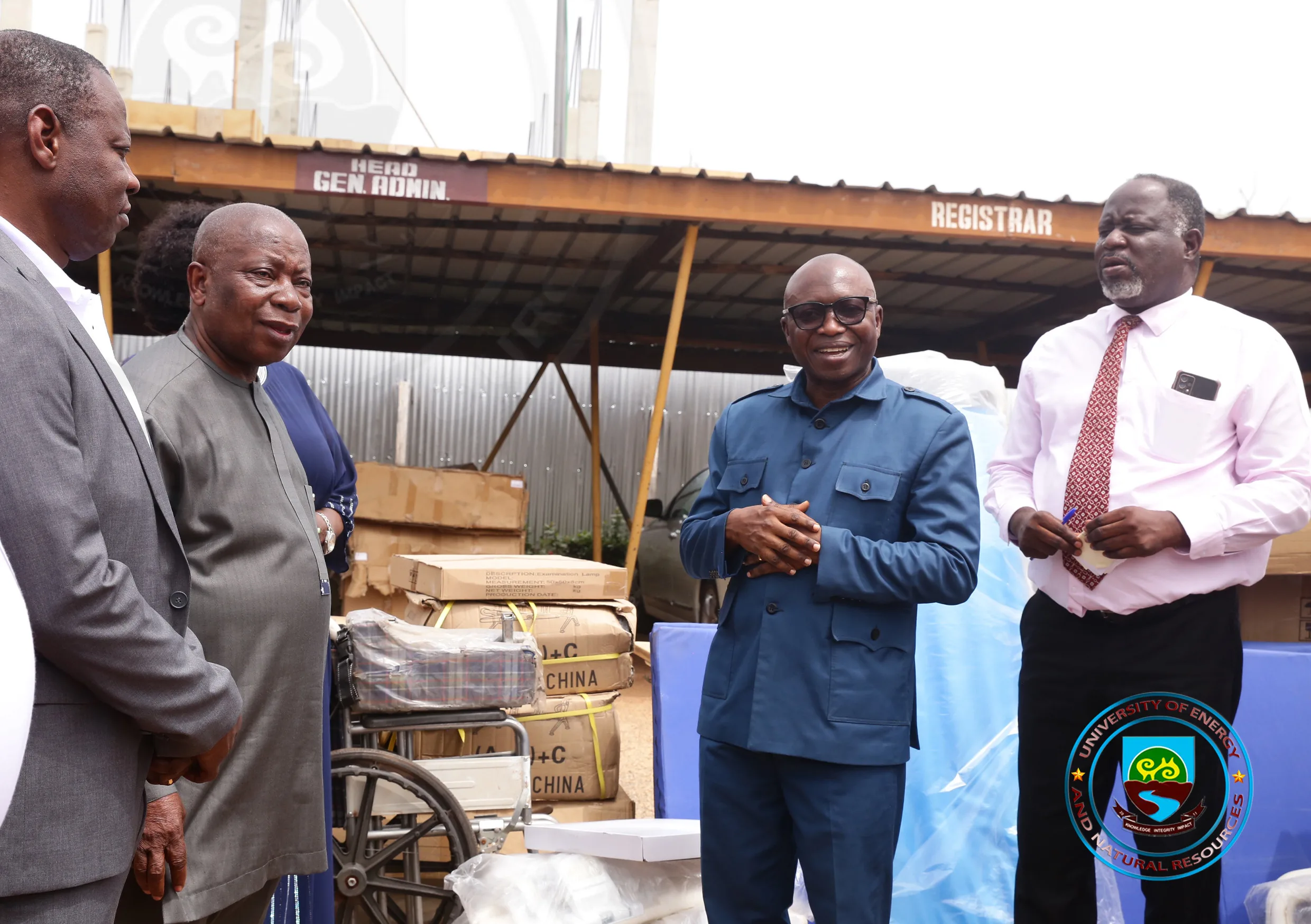Minister of Health Donates Hospital Equipment to UENR 3 1