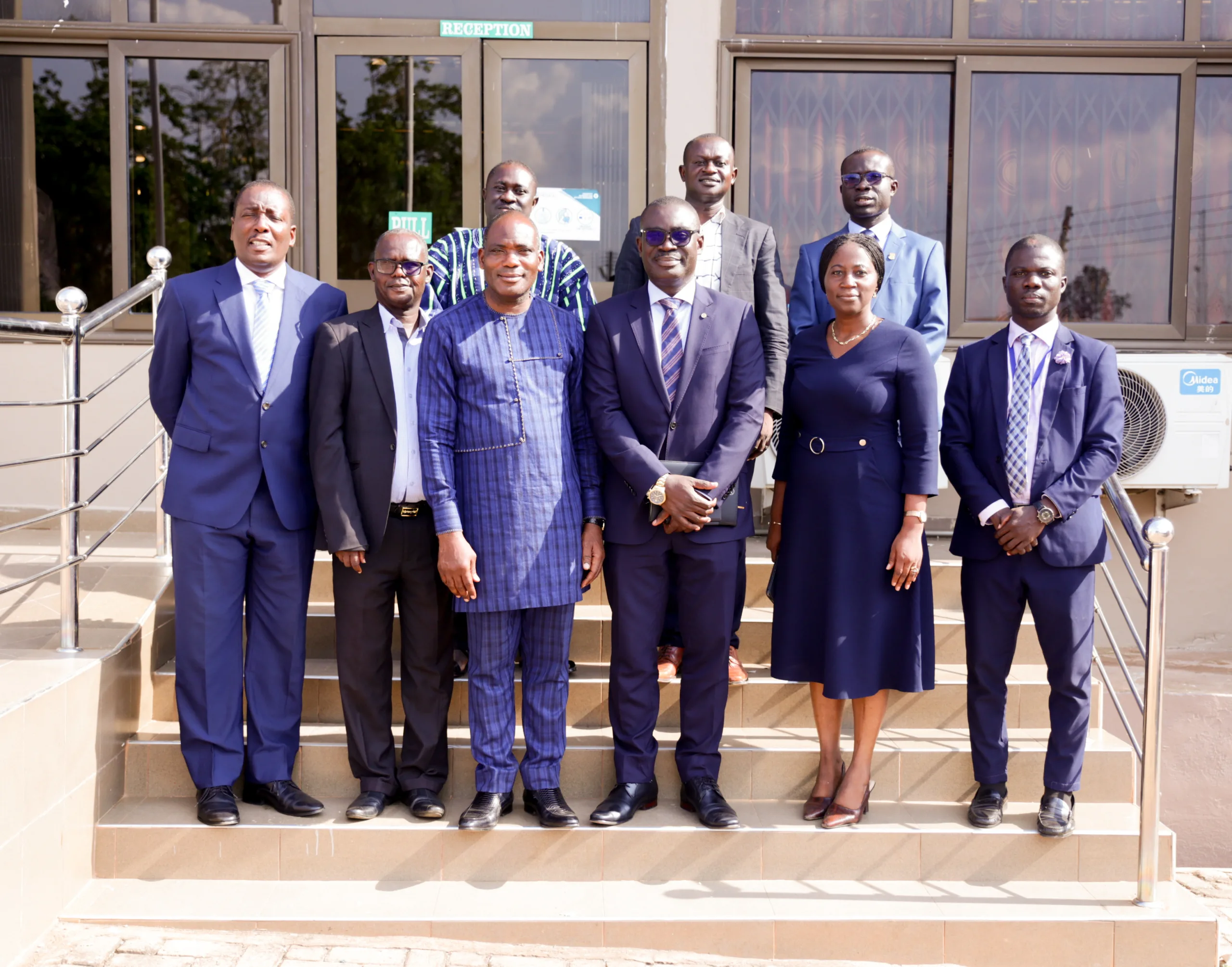 Managing Director of Prudential Bank Pays Courtesy Call on UENR Management, University of Energy and Natural Resources - Sunyani