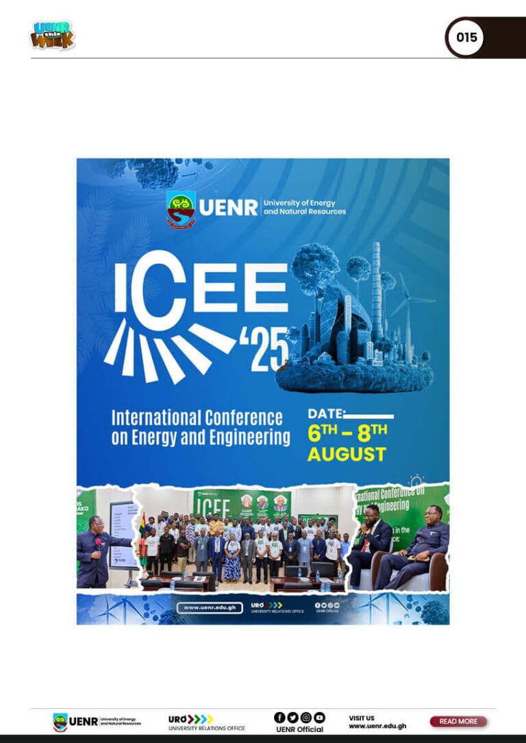 UENR THIS WEEK APRIL 2ND 202515