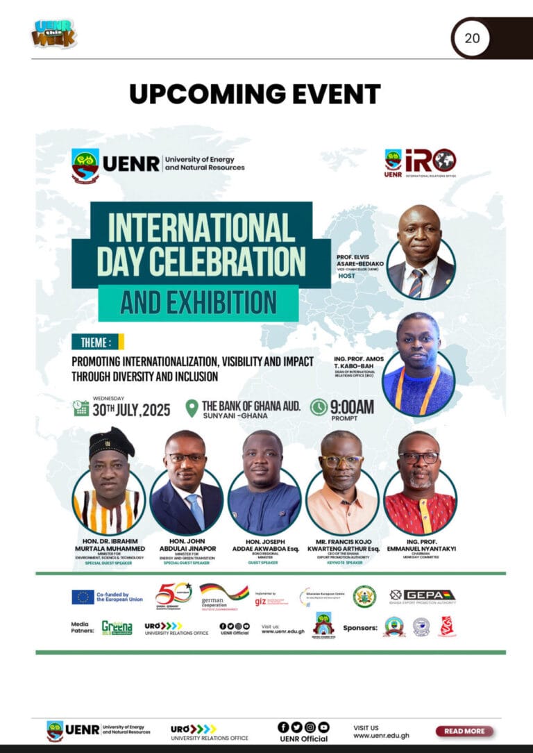 UENR THIS WEEK July 25, 202520
