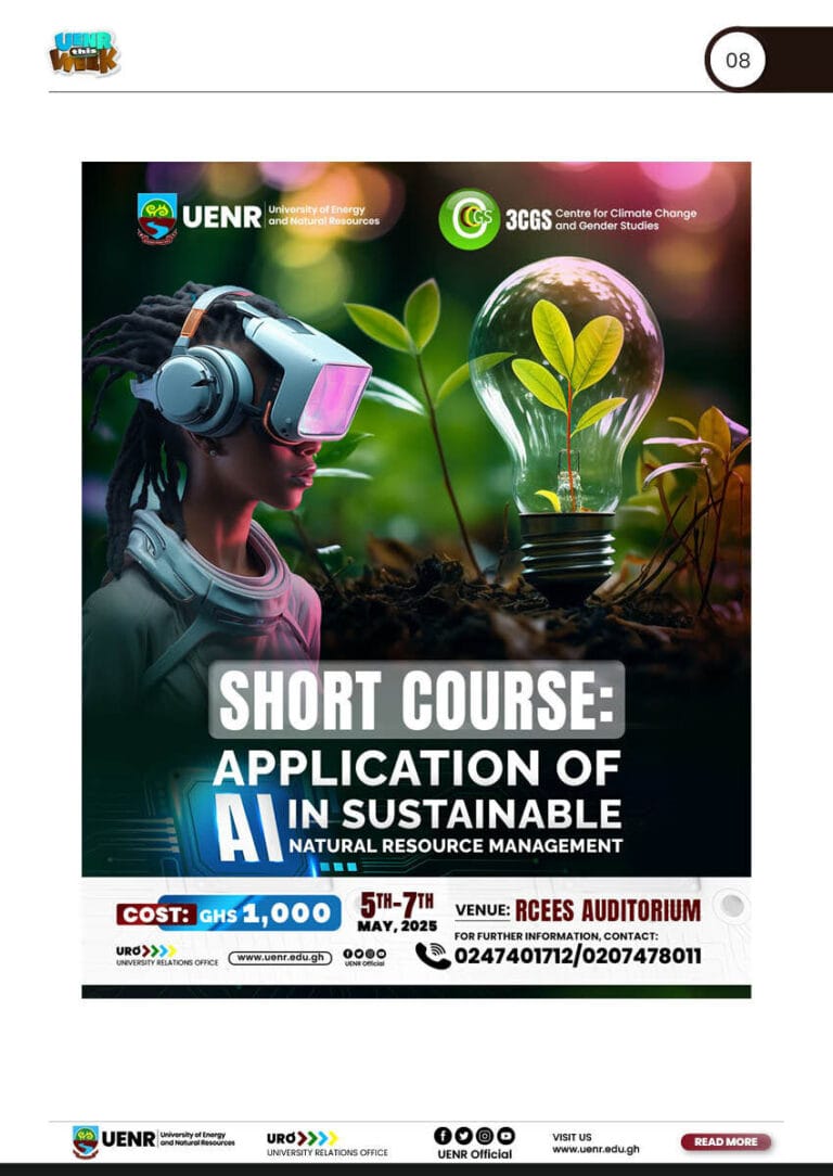 UENR THIS WEEK MAR 21, 20258