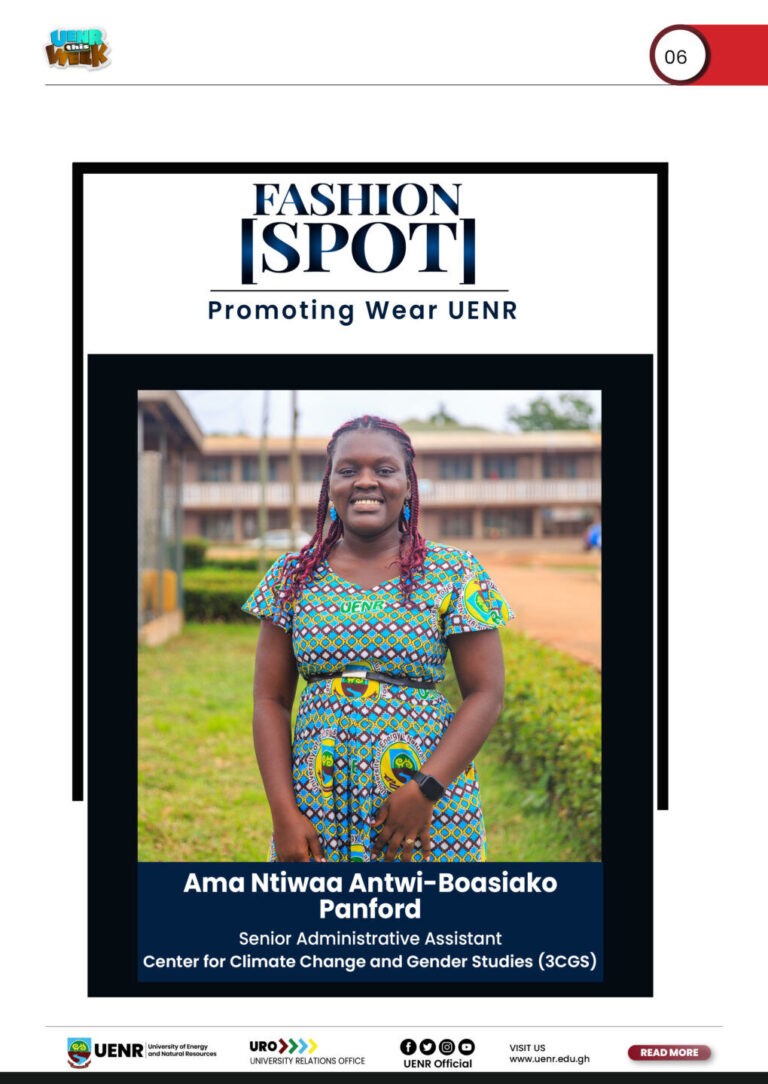 UENR THIS WEEK 7TH JUNE 20246