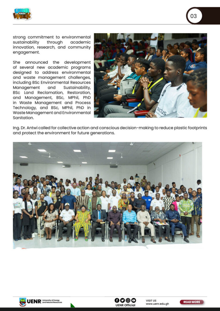 UENR THIS WEEK JULY 11, 20253