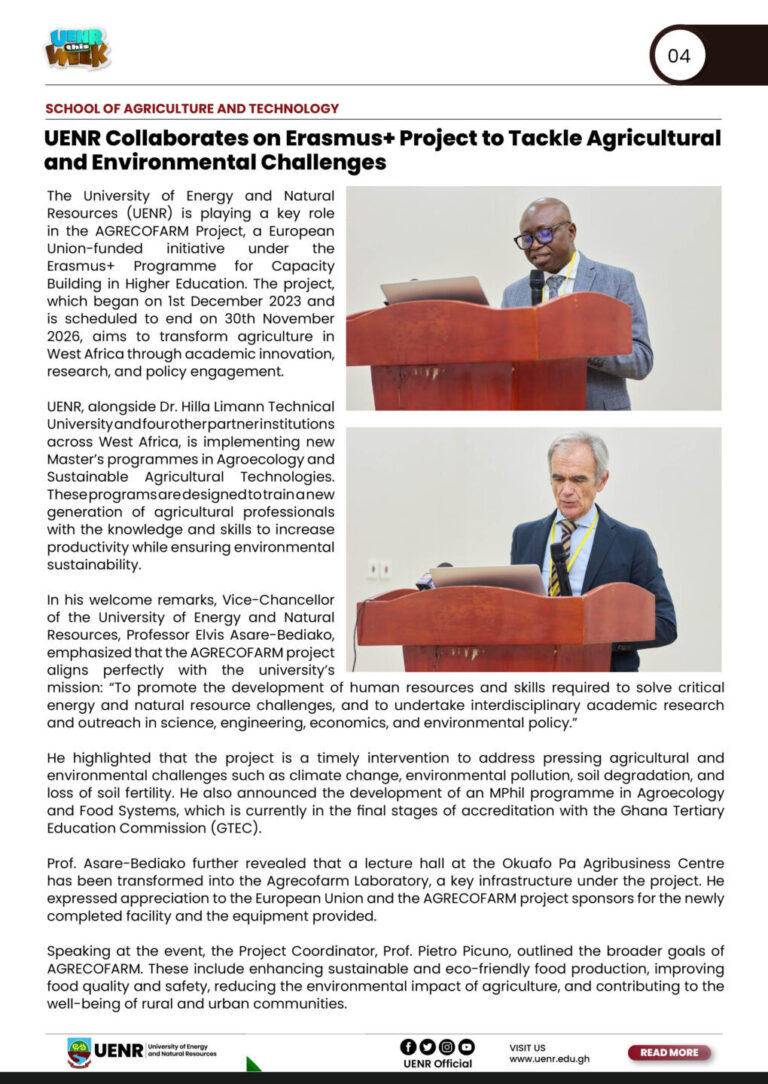 UENR THIS WEEK JULY 11, 20254