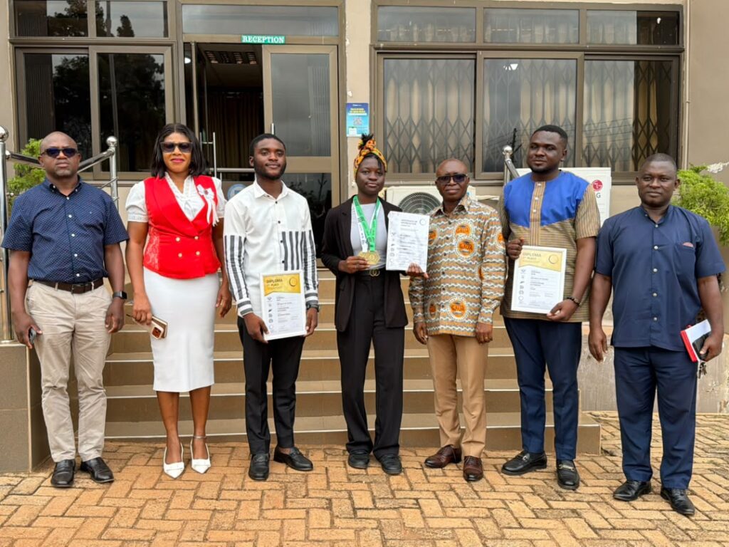 UENR Student Wins Two Gold Medals at Global Professional Skills Championship in Russia 2 WhatsApp Image 2026 07 15 at 5.40.22 PM