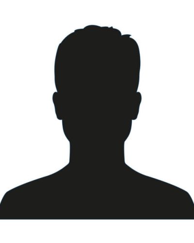 Man avatar profile. Male face silhouette or icon isolated on white background. Vector illustration.